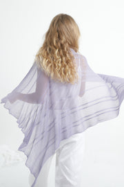 Ripples Bamboo Scarf- Lavender Lilac